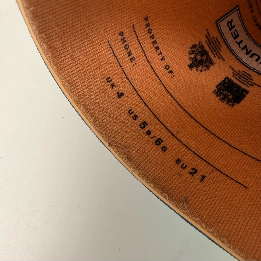 Hunter Kids Rainbow Glitter Rain Boots - Picture 12 of 13